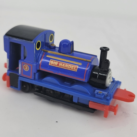Thomas the Tank Engine & Friends Vintage 1996 SIR HANDEL Metal Diecast Train - Picture 1 of 7